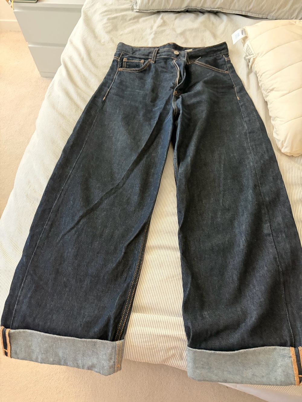 Zara Women Wide Leg Jeans